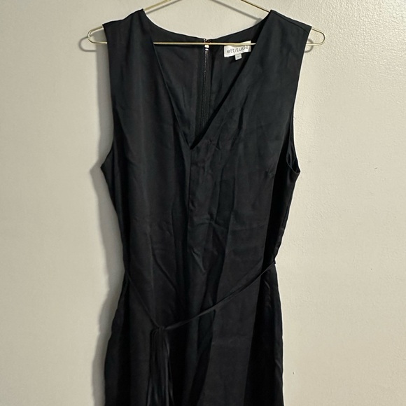 Ettitude Sateen Jumpsuit in Onyx size Large. New without tag - Picture 5 of 10
